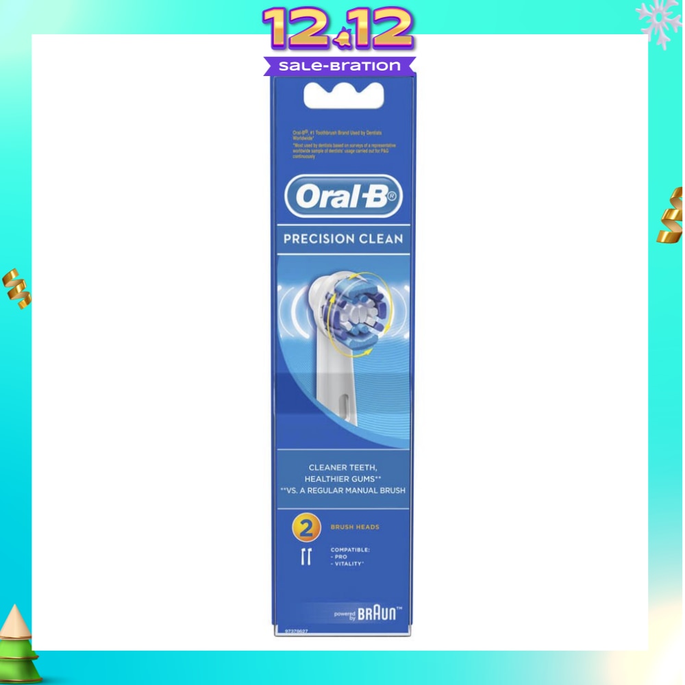 Power Brush Set Precision Clean Refill 2 Count