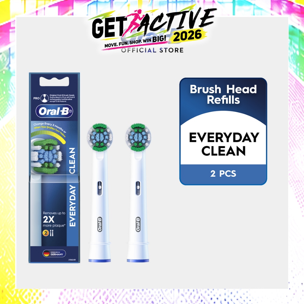 Everyday Clean Electric Toothbrush Replacement Head 2s image