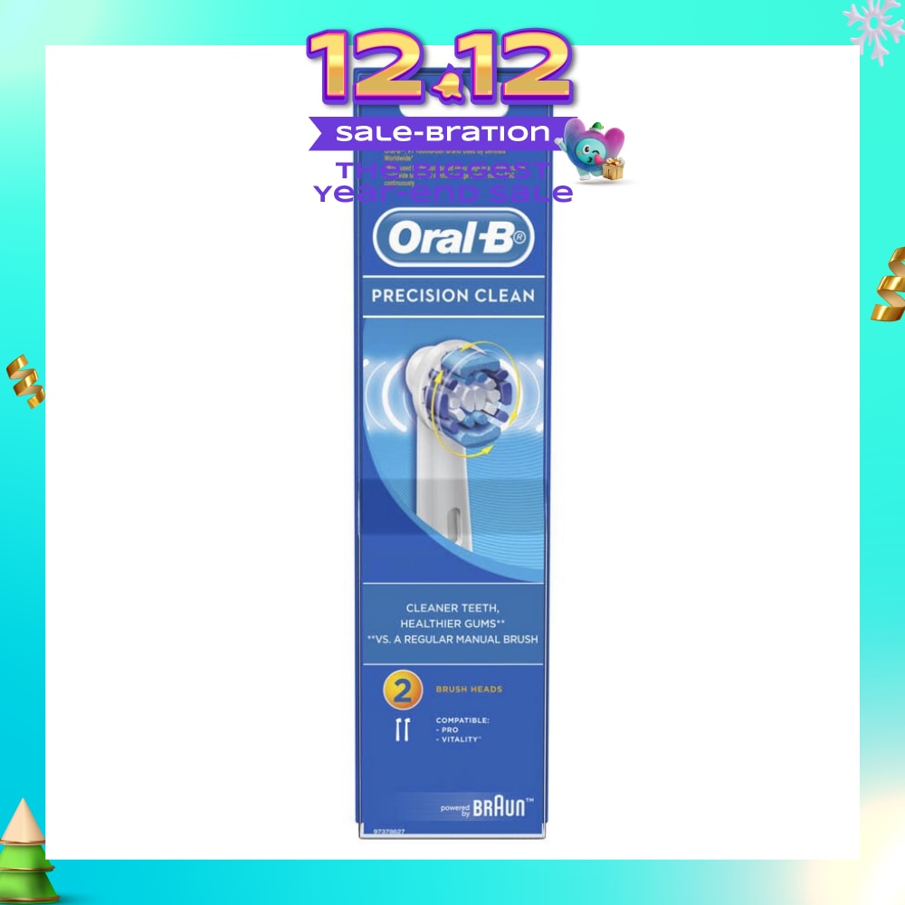 Power Brush Set Precision Clean Refill 2 Count