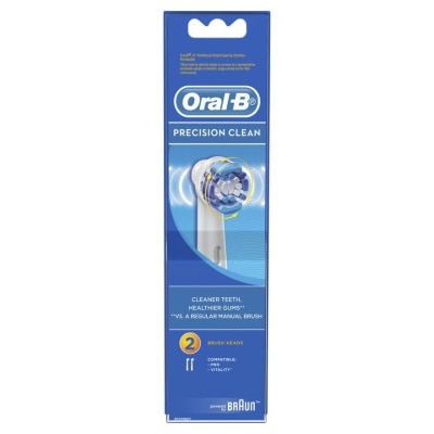 ORAL-B Power Brush Set Precision Clean Refill 2 Count