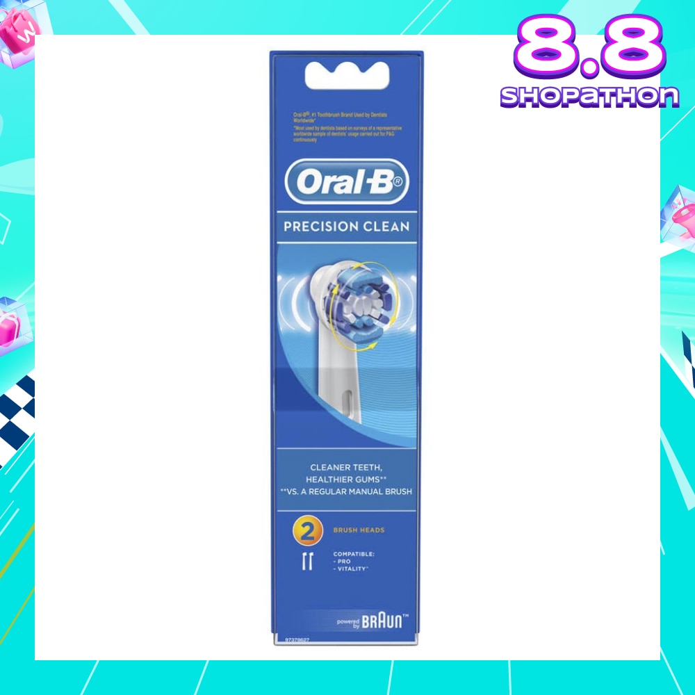 Power Brush Set Precision Clean Refill 2 Count