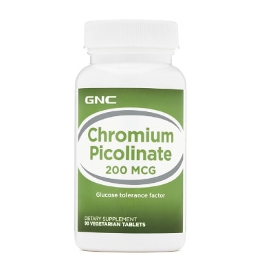 GNC Chromium Picolinate 200mcg Tablet Vegetarian 90s