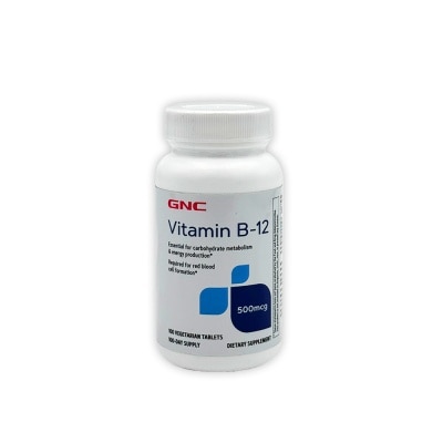 GNC Vitamin B12 500mg Tablet 90s