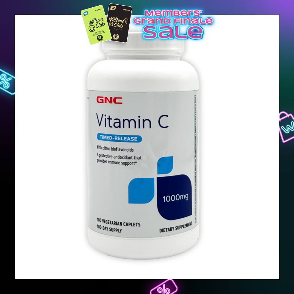 Vitamin C Time Released 1000mg Caplet 180s