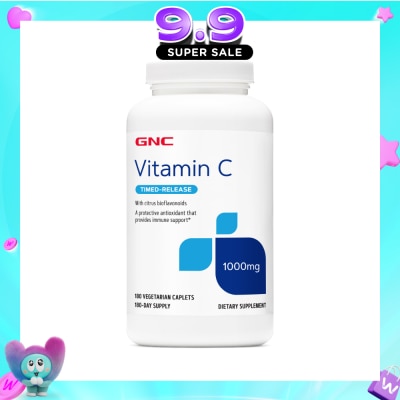 GNC - Vitamin C Time Released 1000mg Caplet 180s image