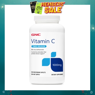 GNC - Vitamin C Time Released 1000mg Caplet 180s