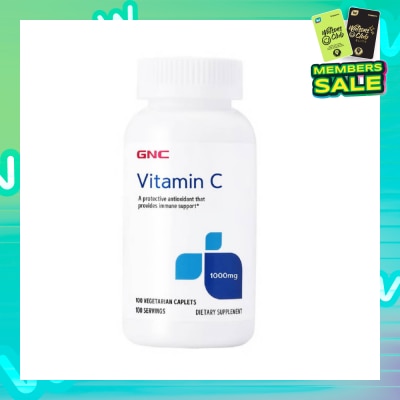 GNC Vitamin C Time Released 1000mg Caplet 100s