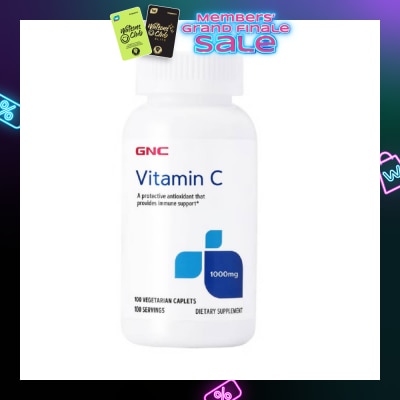 GNC Vitamin C Time Released 1000mg Caplet 100s