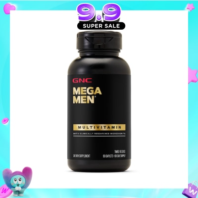 GNC - Mega Men® Multivitamin Timed Release Caplet 90s (Expiry: Jul`2027) image