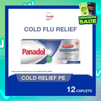 PANADOL Cold Relief PE Caplet 12s (Expiry: May`2026)