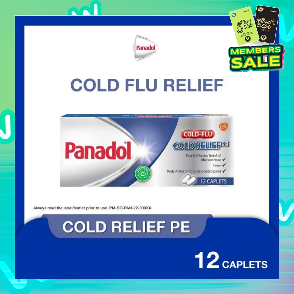Cold Relief PE Caplet 12s (Expiry: May`2026)