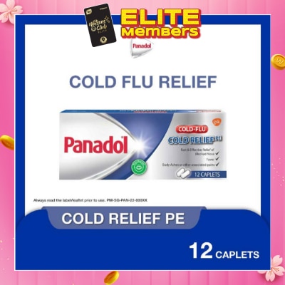 PANADOL Cold Relief PE Caplet 12s (Expiry: May`2026)
