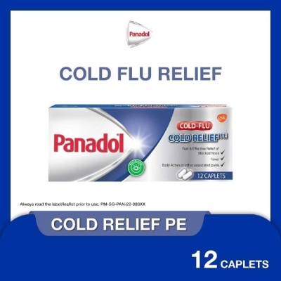 PANADOL Panadol Cold + Flu (Cold Relief PE) Caplet 12s