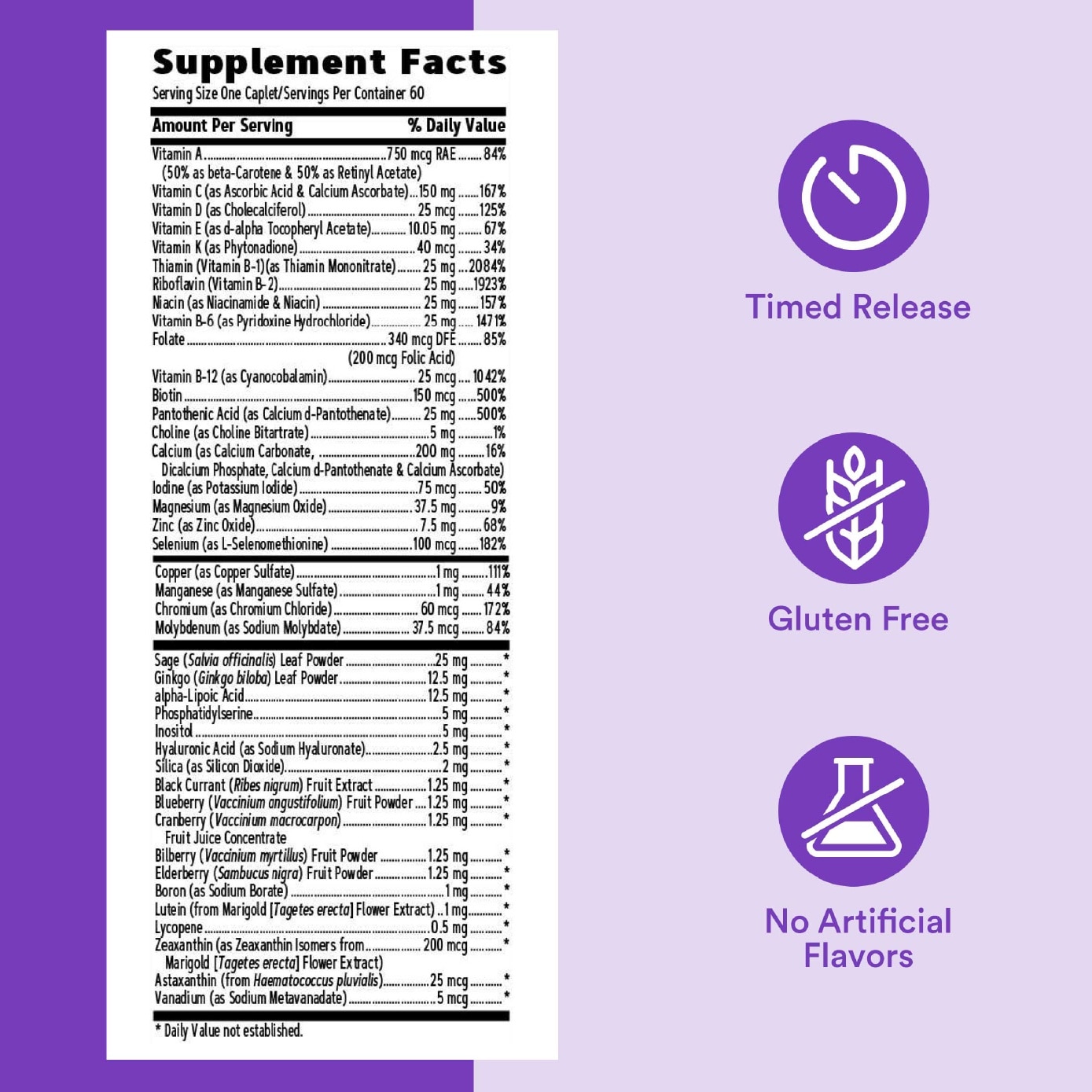 Women's 50 Plus Multivitamin Caplet 60s (Expiry: Apr`2027)