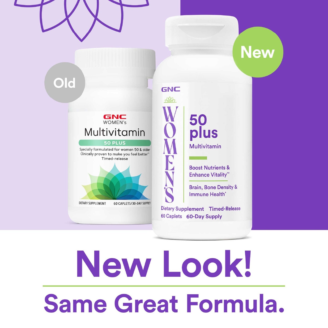 Women's 50 Plus Multivitamin Caplet 60s (Expiry: Apr`2027)