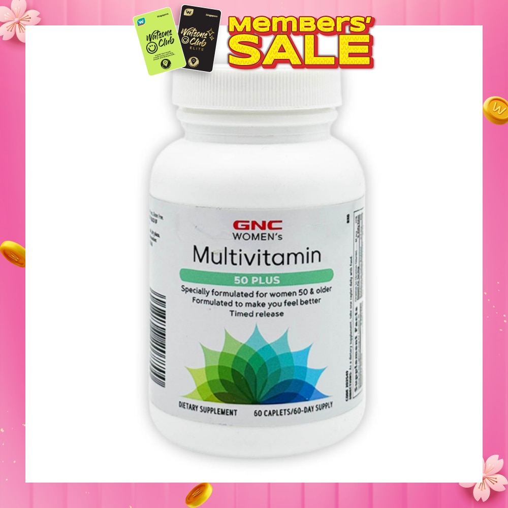 Women's 50 Plus Multivitamin Caplet 60s