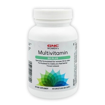 GNC Women's 50 Plus Multivitamin Caplet 60s