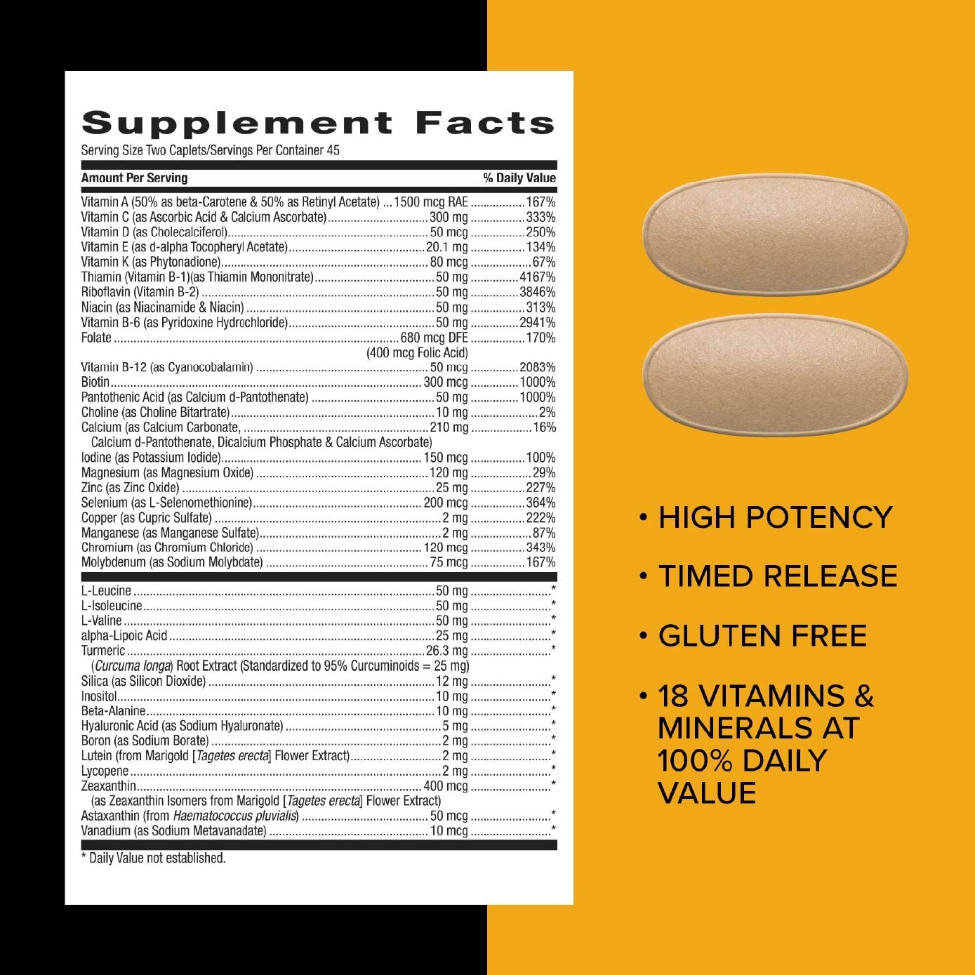 MEGAMEN® Sport Multivitamin Caplet 90s