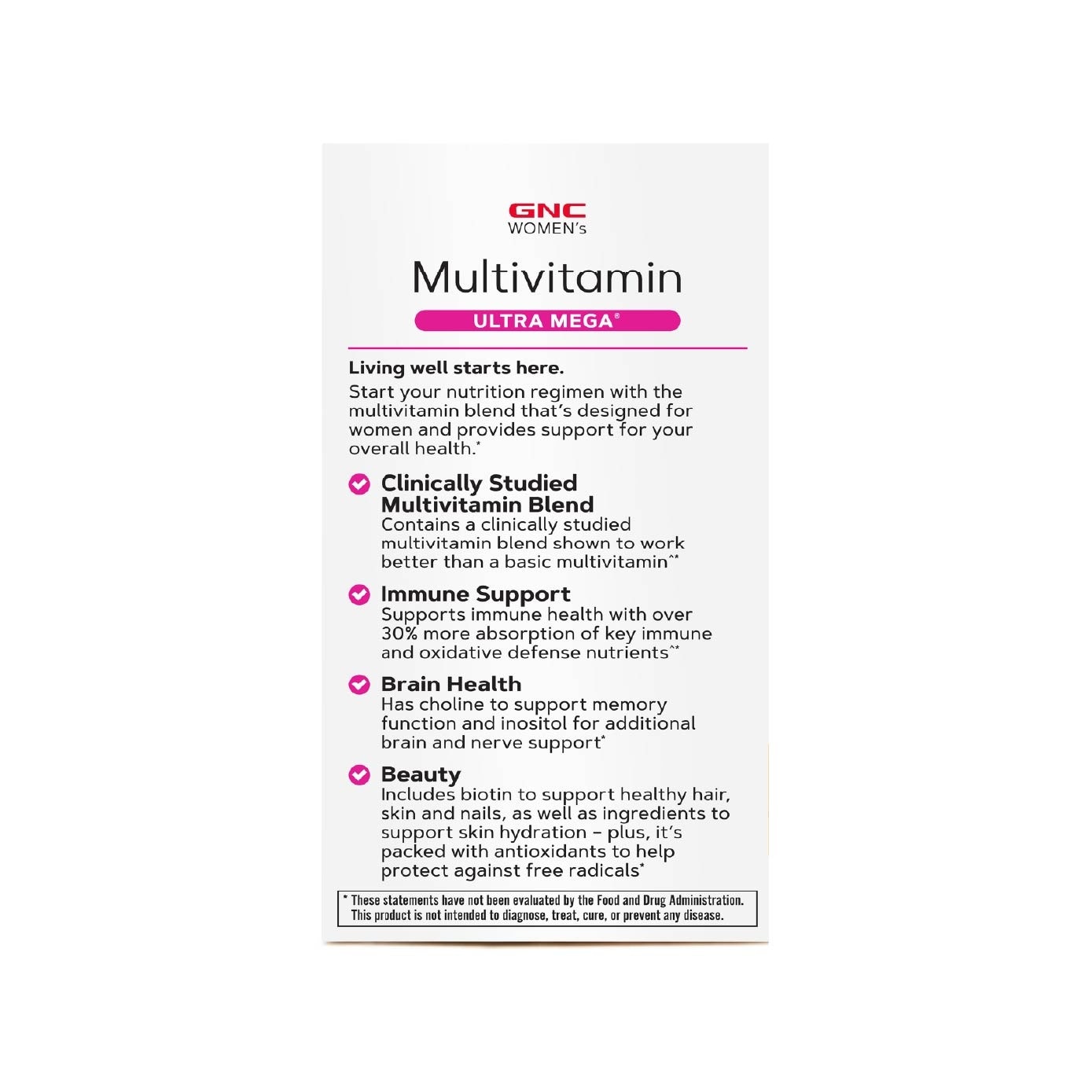 Women Ultra Mega Multivitamin Caplet 90s