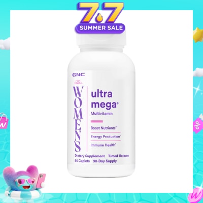 GNC - Women's Ultra Mega Multivitamin Caplet 90s