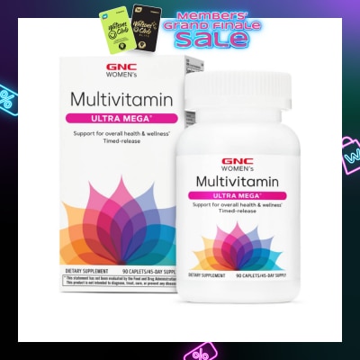 GNC Women Ultra Mega Multivitamin Caplet 90s