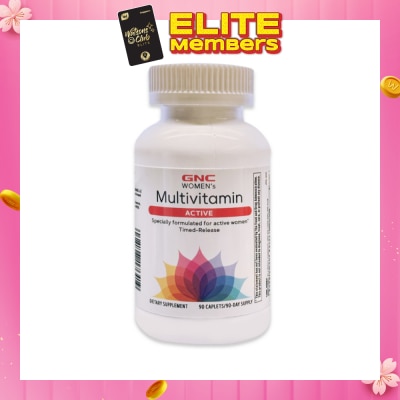 GNC Women's Active Multivitamin Caplet 90s (Expiry: Jul`2026)