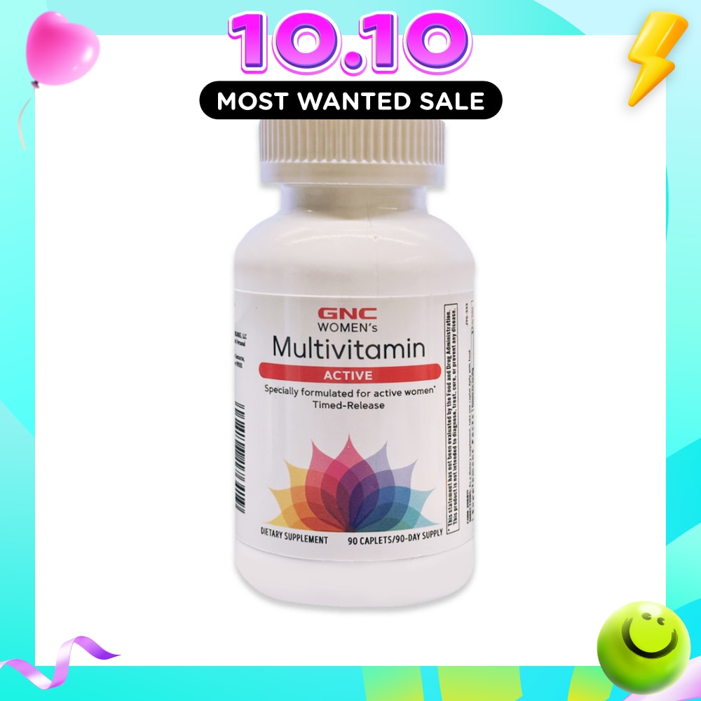Women's Active Multivitamin Caplet 90s image