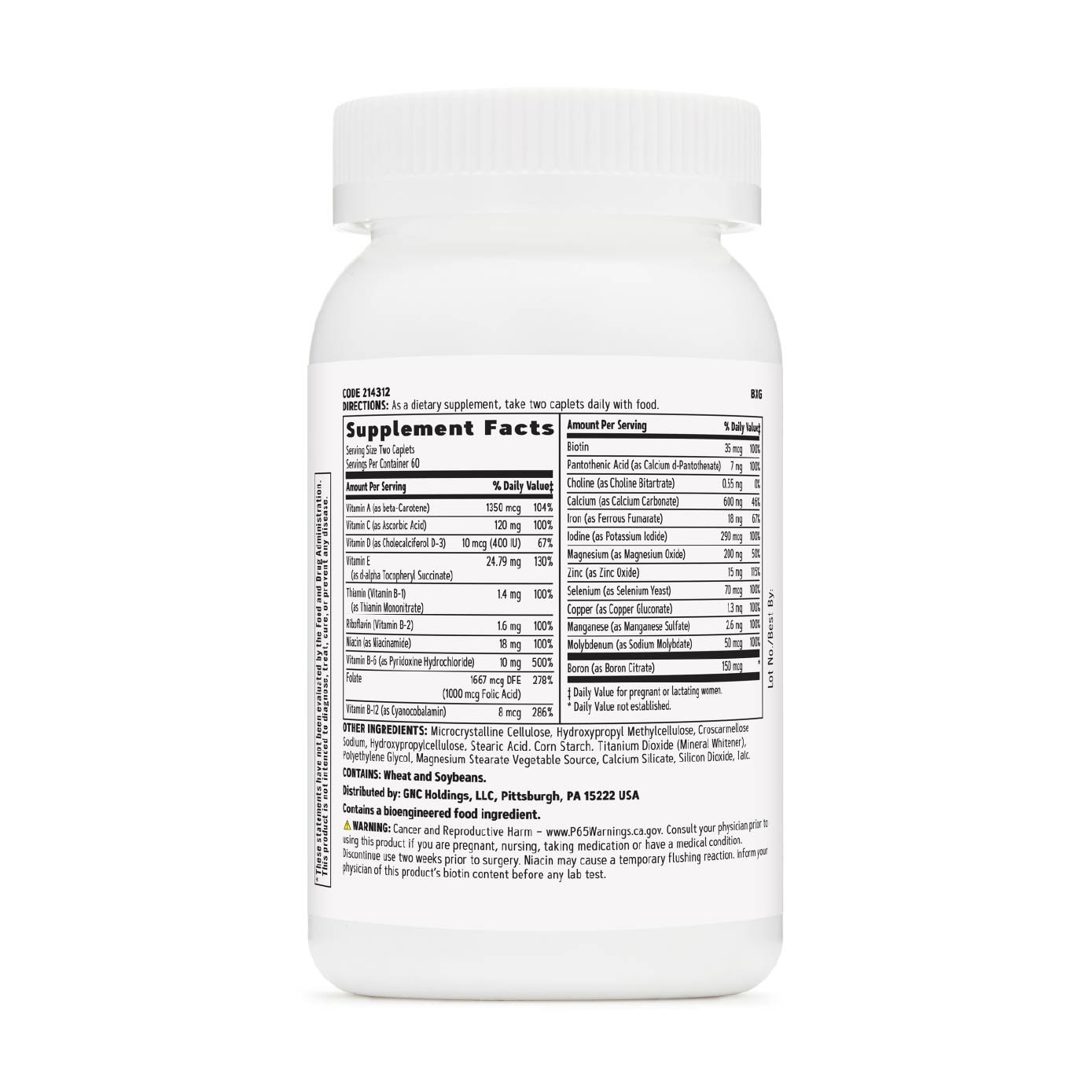 Women's Prenatal Formula with Iron Caplet 120s