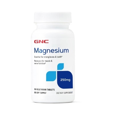 GNC Magnesium 250mg Tablet Vegetarian 90s