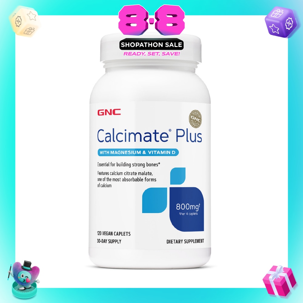 Calcimate® Plus 800mg Vegan Caplet 120s