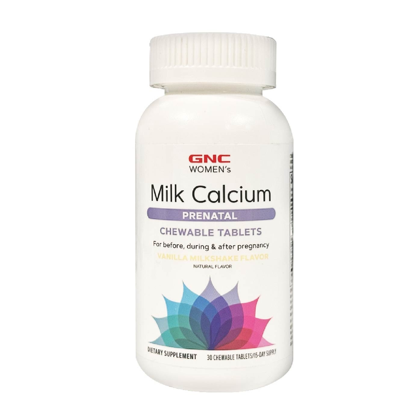 Women's Milk Calcium Prenatal Chewable Tablet Vanilla Milkshake Flavour 30s