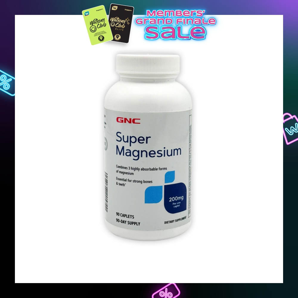 Super Magnesium 200mg Caplet 90s
