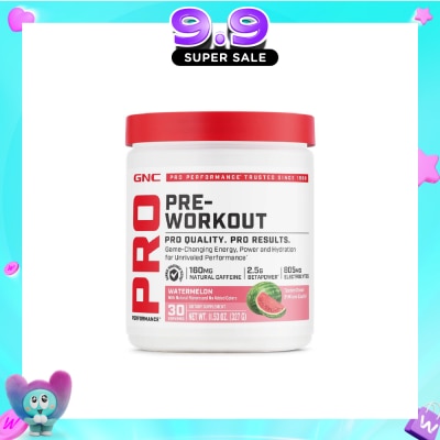 GNC - Pro Performance® Pre-Workout Watermelon 327g&nbsp; (Expiry: Jul`2027) image