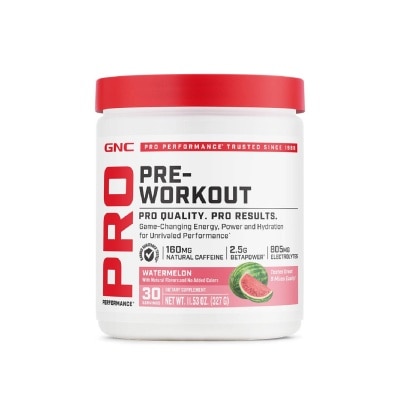 GNC Pro Performance® Pre-Workout Watermelon 327g