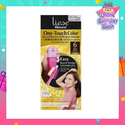LIESE Blaune One-Touch Color Dark Brown