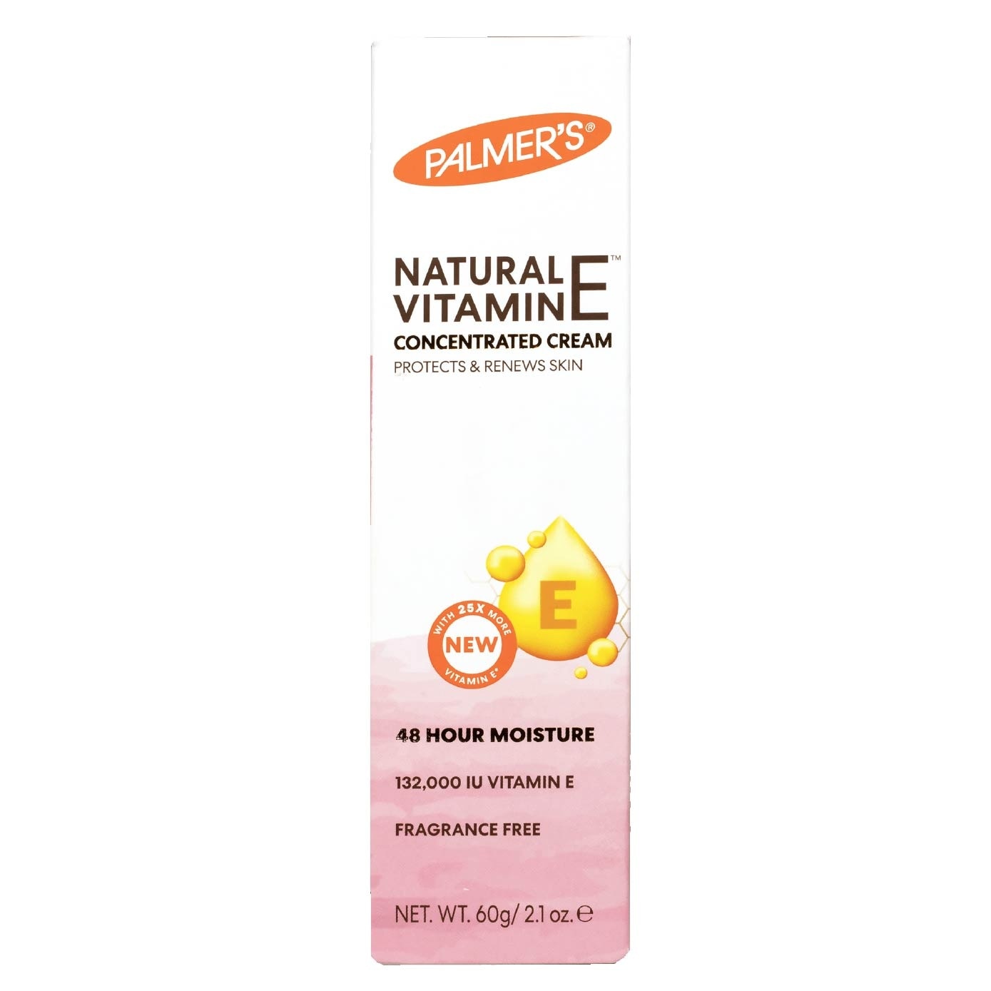 Natural Vitamin E Cream 60g