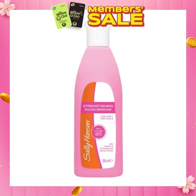 SALLY HANSEN Strengthening Polish Remover (For Soft, Thin Nails) 200ml