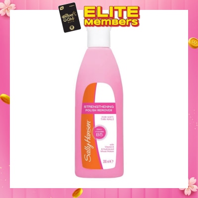 SALLY HANSEN Strengthening Polish Remover (For Soft, Thin Nails) 200ml