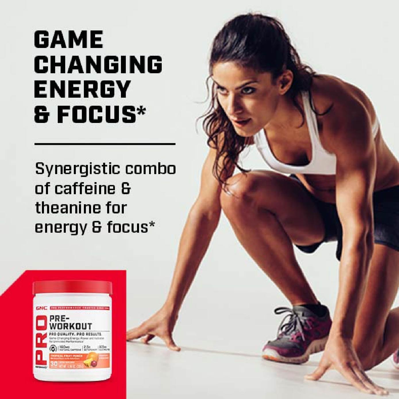 Pro Performance® Pre-Workout Fruit Punch 327g