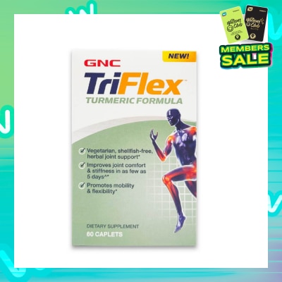 GNC TriFlex™ Turmeric Formula Caplet Vegetarian 60s