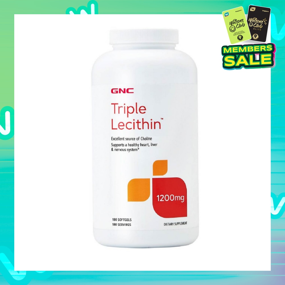 Triple Lecithin™ 1200mg Softgel 180s