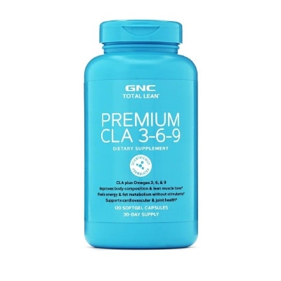 GNC Total Lean® Premium CLA 3-6-9 Softgel 120s