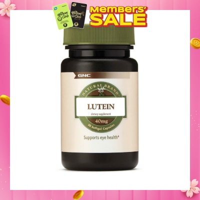 GNC Natural Brand™ Lutein 40mg 30s