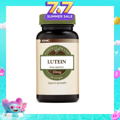 GNC - Natural Brand™ Lutein 20mg Capsule 60s (Expiry: Nov`2026)