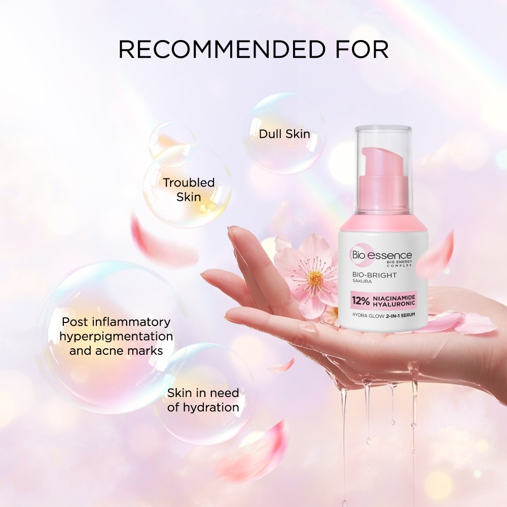 Bio-Bright Sakura Hydra Glow 2-In-1 Serum 20ml