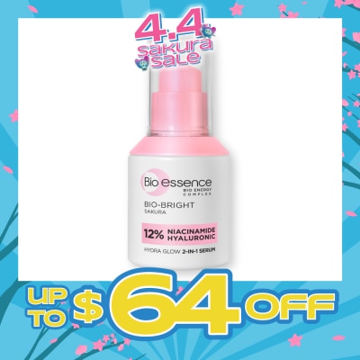 BIO ESSENCE - Bio-Bright Sakura Hydra Glow 2-In-1 Serum 20ml