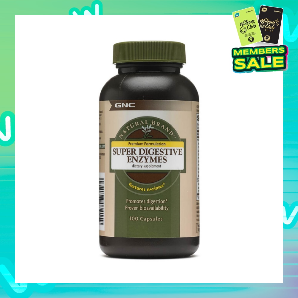 Natural Brand™ Super Digest Enzymes Capsule 100s (Expiry: April`2026)