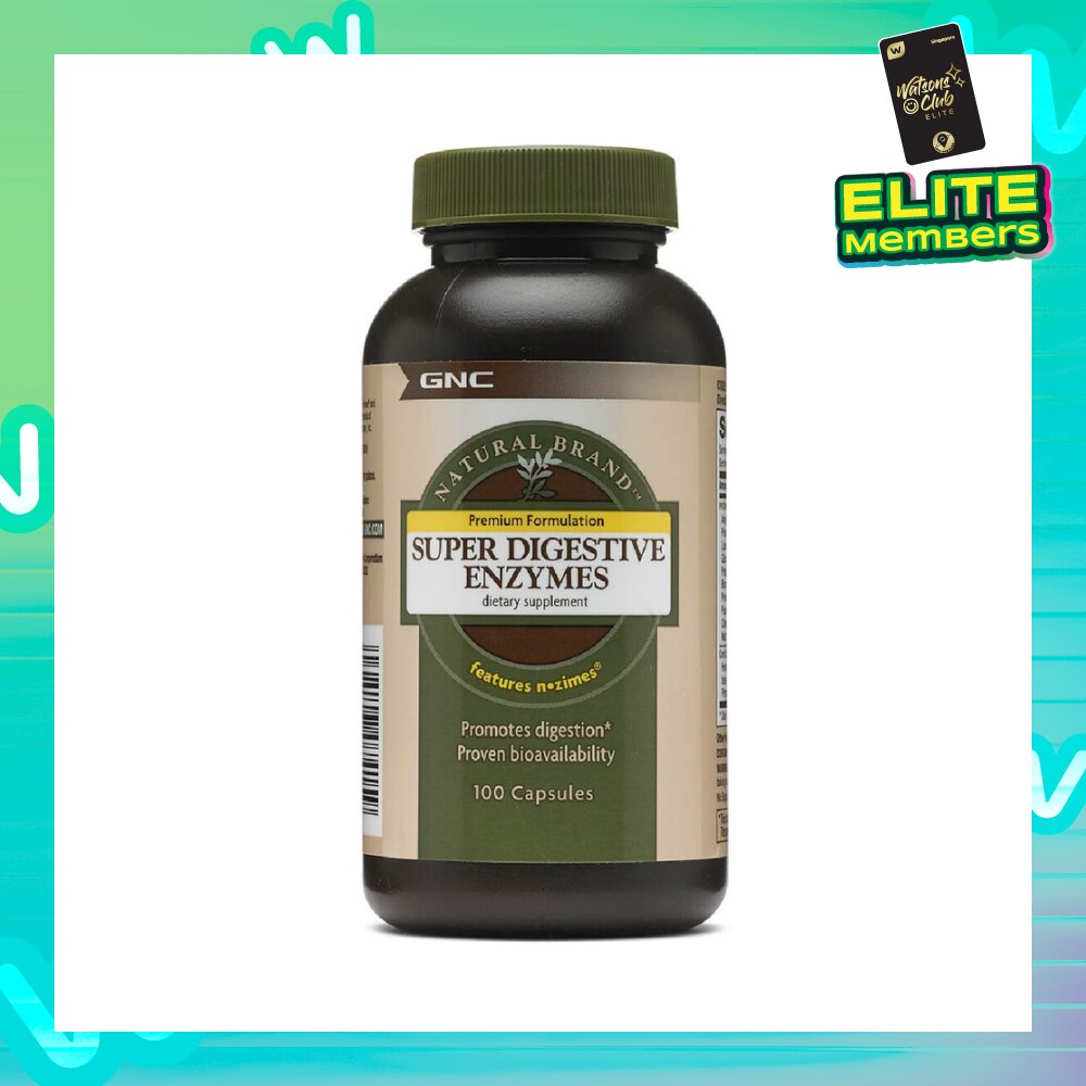 Natural Brand™ Super Digest Enzymes Capsule 100s (Expiry: April`2026)