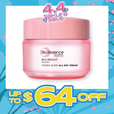 BIO ESSENCE - Bio-Bright Sakura Hydra Glow All Day Cream 30g