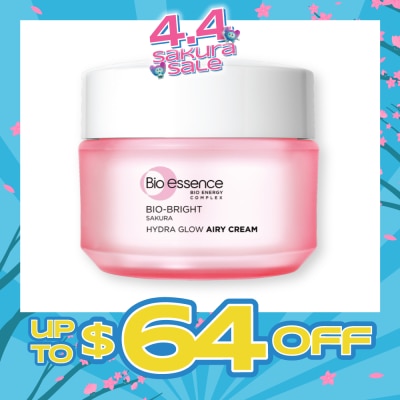 BIO ESSENCE - Bio-Bright Sakura Hydra Glow Airy Cream 30g